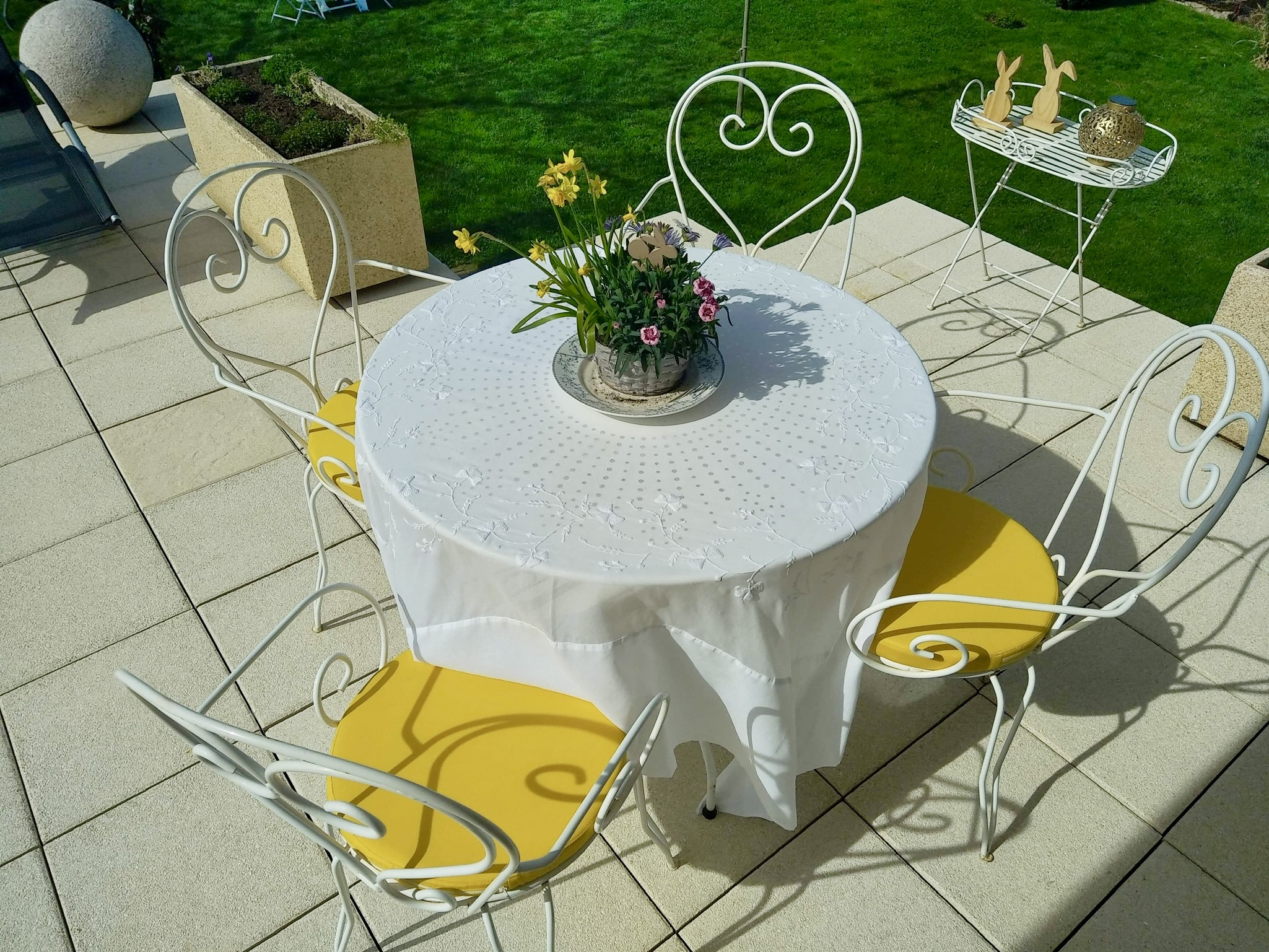 Coussins sur mesure chaises de jardin