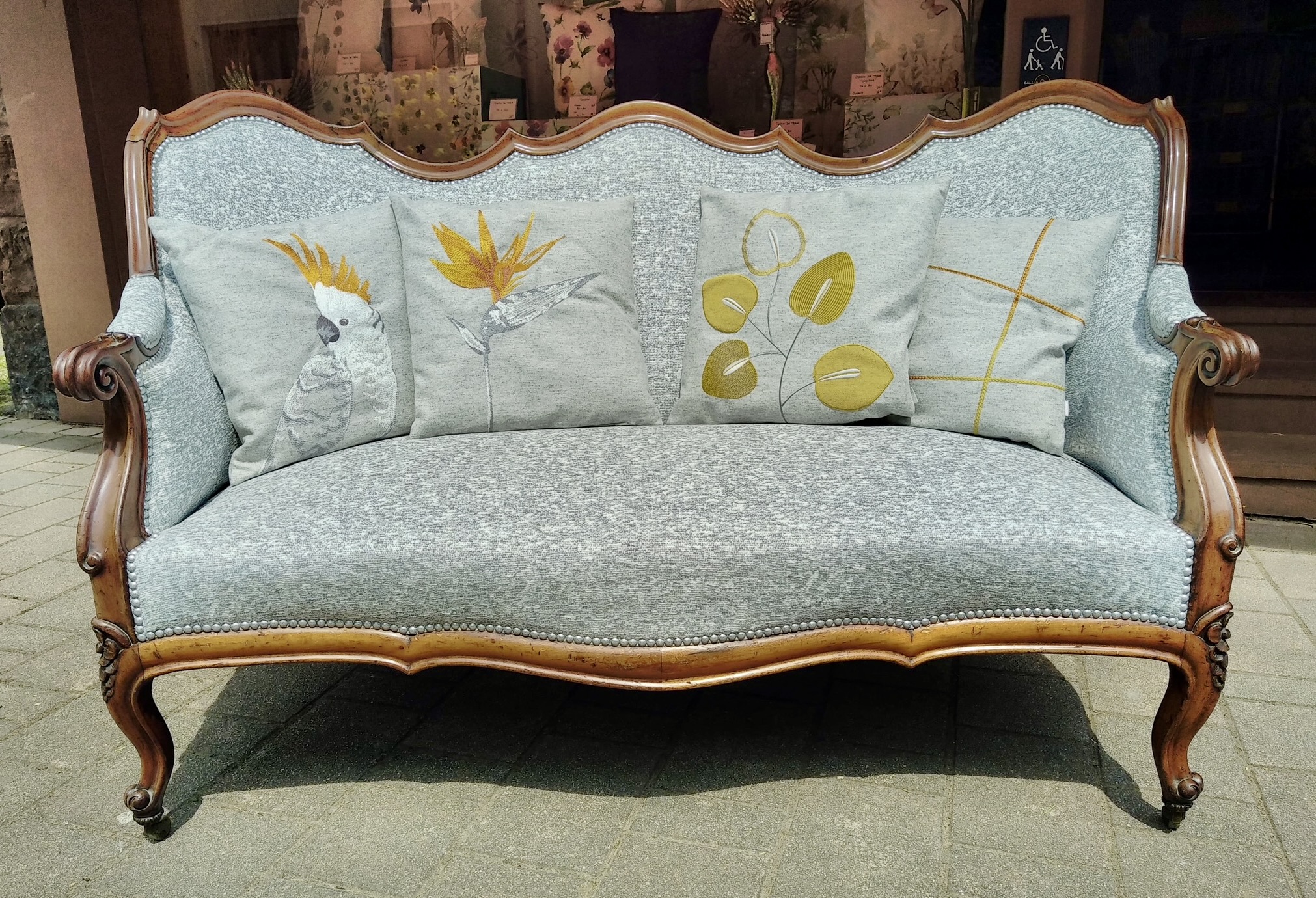 Rénovation fauteuils à deux places