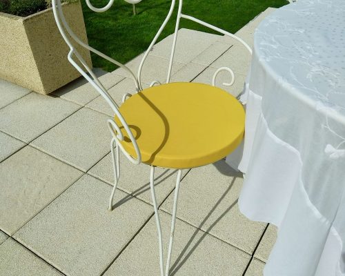 Coussins sur mesure chaises de jardin