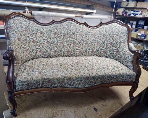 Rénovation fauteuils à deux places